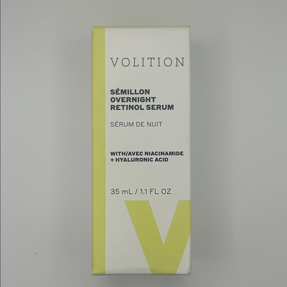 NEW Volition Beauty Semillon Overnight Retinol Serum Vegan Cruelty-Free